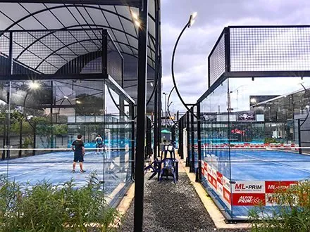 Padel Factory GDL Mexico courts