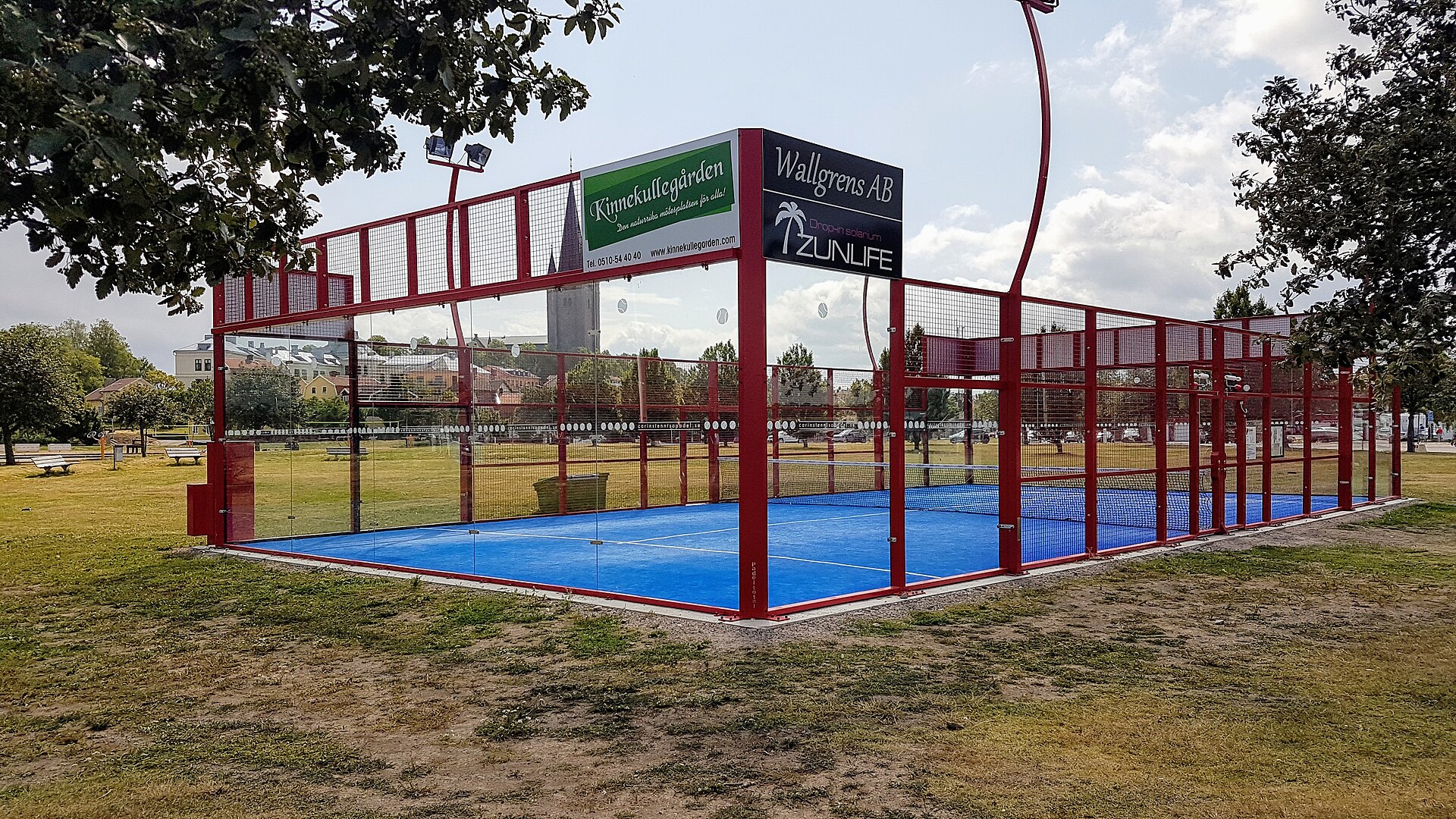 Outdoor padel court project