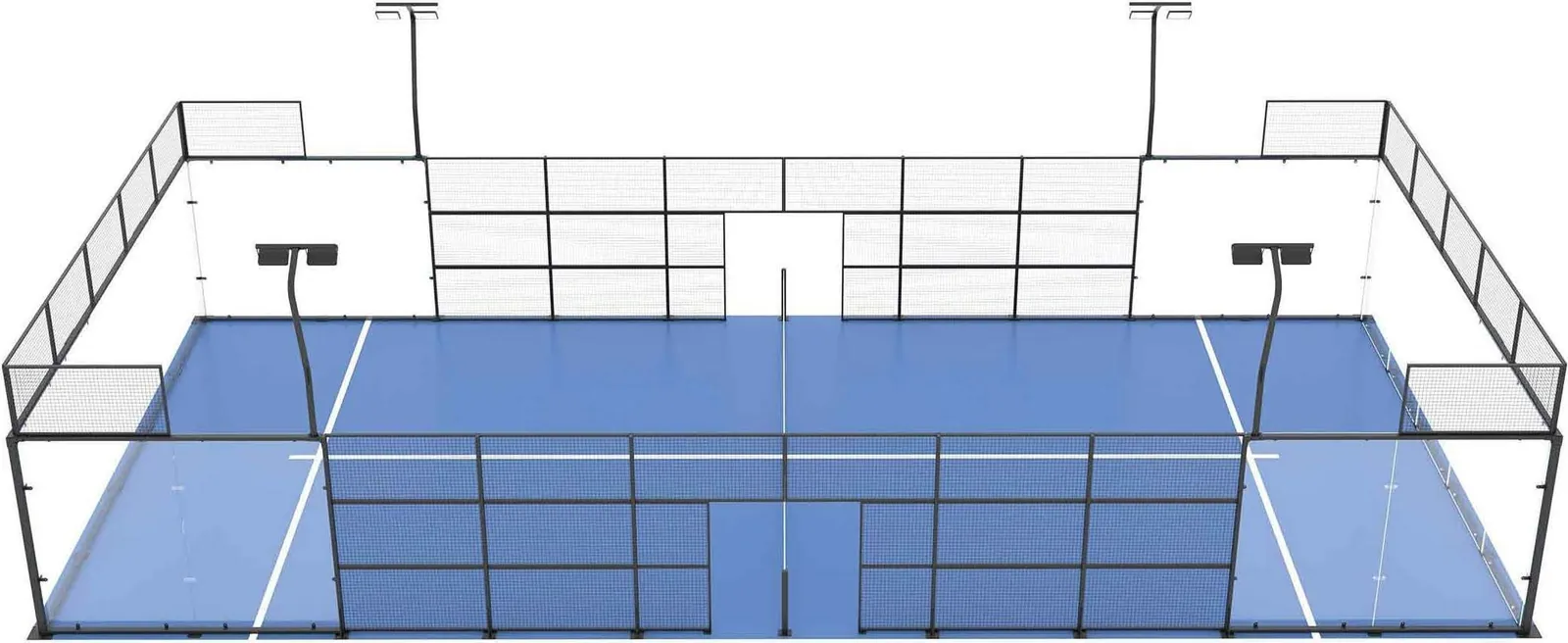 NB-P02 panoramic padel court