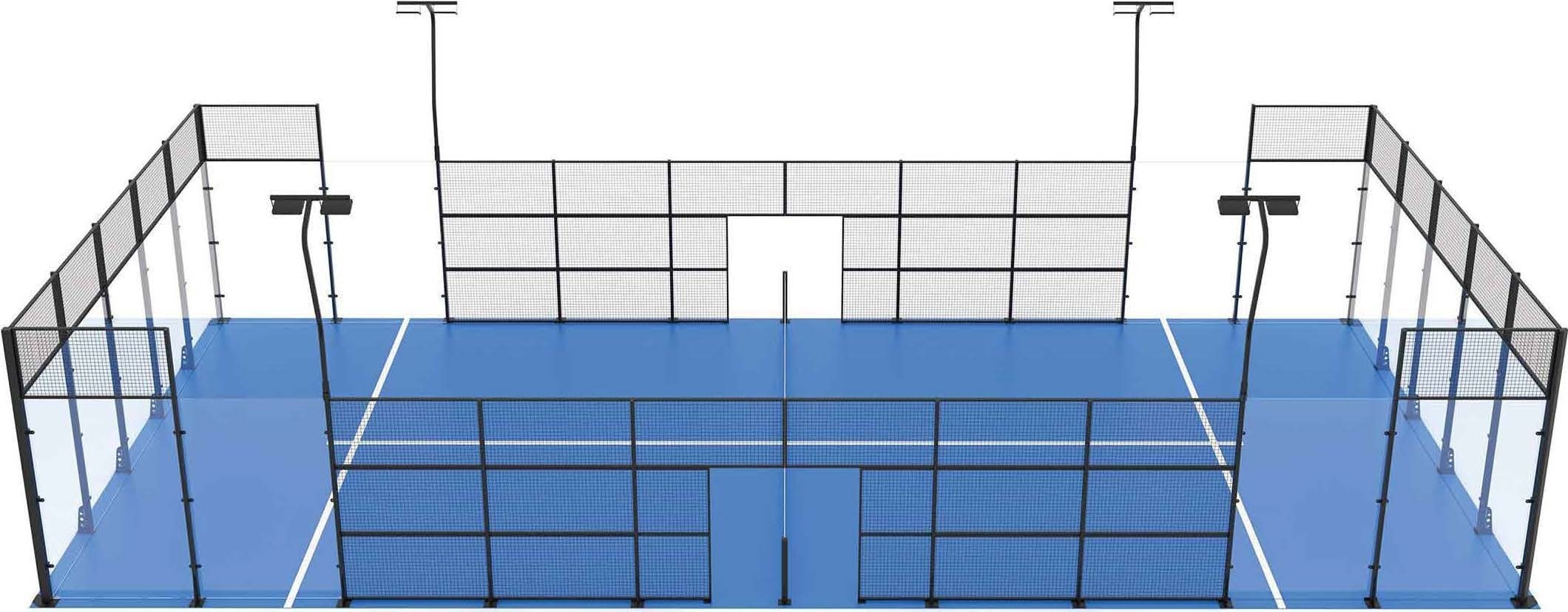 Classic padel court